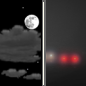Saturday Night: Partly Cloudy then Areas Of Fog